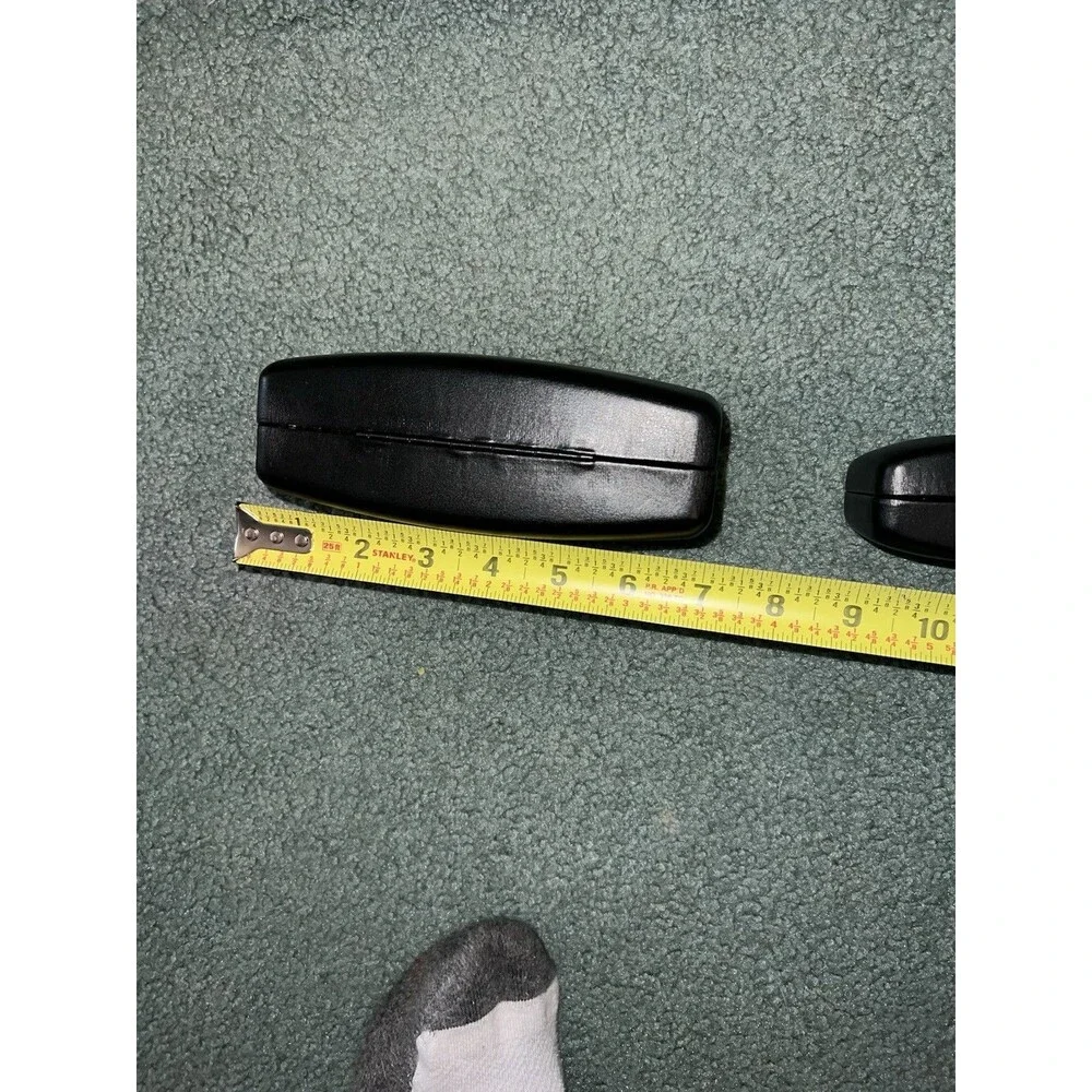 (2) Versace Sunglasses Leather Hard Cases CASES ONLY